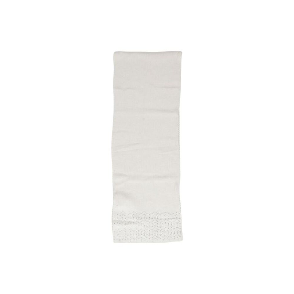 Pieces Knit Scarf Sparkle Detail Women Beige Scarves